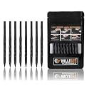 WILLIBEE Tempered Spiral Needle – (4.5mm Thick, 12cm Long) | Replacement Needle for T Handle Tool for Tubeless Tyre Puncture Kits | Heavy-Duty, Durable &amp; Rust-Resistant (8Pcs)
