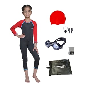 Tempest Full Length Swimming kit for Girls