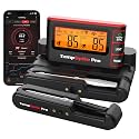 TempSpike Wireless Meat Thermometer Digital with App, WiFi &amp; Bluetooth BBQ Grill Thermometer with High Precision, Waterproof &amp; Heat-Resistant Probes, Rechargeable Base with Display for BBQ Smoker Oven