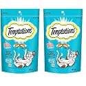 Temptations Adult Cat Treat, Chunk Tempting Tuna Flavour -85 Gram (Pack of 2)