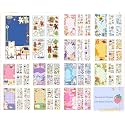 Nail Stickers for Nail Art - 4 Sheets Self Adhesive DIY Nail Art Decoration, Mobile Backcover Sticker ForGirls(SL-AQN)(Pack of 4 Sheets)