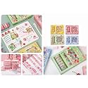 Washi Tape Set, Cute Washi Tape Set, Designer Decorative Masking Tapes for DIY Crafts Arts Scrapbooking Bullet Journal Planners (B - 4)(KQ-22401)(Assortd Colour)