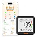 Temtop M10+ 6-in-1 CO2 Meter & Indoor Air Quality Monitor