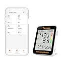 Temtop S1+ Smart Air Quality Monitor with Indoor Thermometer Hygrometer