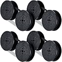 Tenare 4 Pairs Universal Typewriter Ribbon, Calculator Ribbon, Black