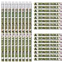 Tenceur 100 Pcs Honor Roll Pencils with Erasers Bulk 7.3 Inches Student Incentives Recognition Education Award Prize for Teacher School Classroom Reward Supplies