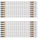 Tenceur 100 Pcs Multiplication Tables Motivational Pencils with Erasers Bulk 7.3 Inches Student Incentives Recognition Education Award Prize for Teacher School Classroom Reward Supplies