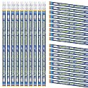Tenceur 100 Pcs Readers are Leaders Pencils with Erasers Bulk 7.3 Inches Student Incentives Recognition Education Award Prize for Teacher School Classroom Reward Supplies