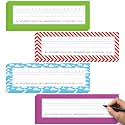 Tenceur 40 Pcs Desk Name Plates for Classroom Elementary Name Tags,Simple