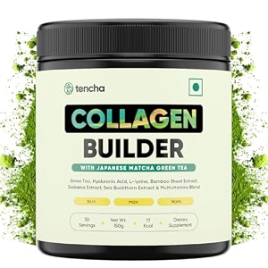 tencha collagen supplements for women amp men30 servings150 gmfor glowing skin healthy hair strong nailswith hyaluronic acid bamboo shoot extract multivitamins blend  plant-basedvegan powder