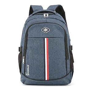 TENDANCE Unisex Premium Polyester Laptop Backpack School