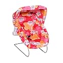 Tender Care India 10 in 1 Baby Carry Cot/Baby Bouncer with Mosquito Net (Red)