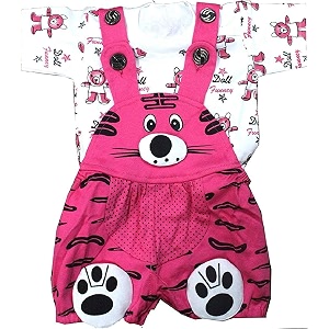 tendercare baby girl39s amp baby boy39s knee length dungaree check sold while checking out