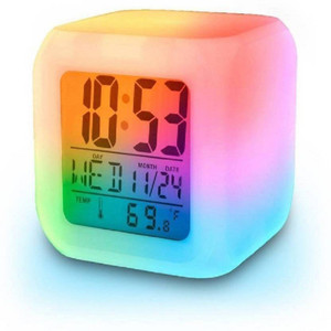 tendula analog-digital white clock
