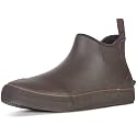 TENGTA Men's Waterproof Deck Boots Ankle Rain Footwear Neoprene Rubber Shoes