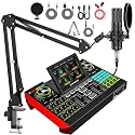 TENLAMP G10 Audio Mixer Bundle with Microphone for Creators