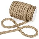 Tenn Well 33ft 1/2" 14mm Jute Rope Thick for Cat Scratching Post