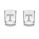 Tennessee Vols Satin Finish Rock Glass Set of 2 14oz