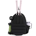 Tennis Bag for Women, Tennis Backpack for Men Holds 2 Rackets with Shoe Compartment, Wet Pocket, Coin Purse, Compatible with Pickleball, Tennis, Racketball