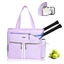 Tennis Bags for Women, Tennis Bag Holds 2 Rackets, Gym Bags with Ventilated Shoe Compartment, Suitable for Pickleball Tennis Badminton