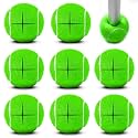 Tennis Ball for Walker, Precut, Easy Glide Floor Protection, Pack of 8