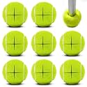 Tennis Ball for Walker Precut, Easy Glide Floor Protection, Pack of 8