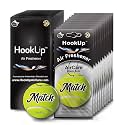 Tennis Car Air Freshener by HookUp - 10 Pack - Black Gold Scent (Extra Strong) | Unique Tennis Gift for Players, Coach, Fans | Hanging Car Accessory with Long Lasting Fresheners Smell