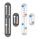 Tennis Score Keeper for Racket and Paddle, Tennis Score Counter, Easy-to-Mount Point Tracker for Recording Points, Games, and Sets, Featherweight Score Keeping Device, 2g