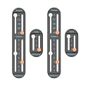 Tennis Score Keeper for Racket and Paddle, Tennis Score Counter, Easy-to-Mount Point Tracker for Recording Points, Games, and Sets, Featherweight Score Keeping Device, 2g