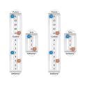 Tennis Score Keeper for Racket and Paddle, Tennis Score Counter, Easy-to-Mount Point Tracker for Recording Points, Games, and Sets, Featherweight Score Keeping Device, 2g