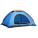 Tent 3/4/6/8 Person Camping Tents, Waterproof Windproof Family Dome Tent with Rainfly, Large Mesh Windows, Wider Door, Easy Setup, Portable with Carry Bag