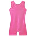 TENVDA Girl's One Piece Swimsuit Sparkle Sleeveless One-Piece Bathing Suits Swimwear for Kids 2-12 Years Old