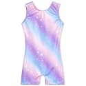 TENVDA Girl's One Piece Swimsuit Sparkle Sleeveless One-Piece Bathing Suits Swimwear for Kids 2-12 Years Old