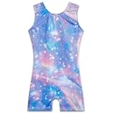 TENVDA Girl's One Piece Swimsuit Sparkle Sleeveless One-Piece Bathing Suits Swimwear for Kids 2-12 Years Old