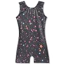TENVDA Girl's One Piece Swimsuit Sparkle Sleeveless One-Piece Bathing Suits Swimwear for Kids 2-12 Years Old
