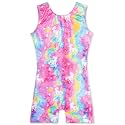 TENVDA Leotards for Girls Gymnastics One Piece Biketard（Multiple Colors）