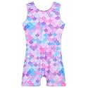 TENVDA Leotards for Girls Gymnastics One Piece Biketard（Multiple Colors）
