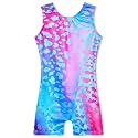 TENVDA Leotards for Girls Gymnastics One Piece Biketard（Multiple Colors）