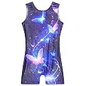 TENVDA Leotards for Girls Gymnastics One Piece Biketard（Multiple Colors）