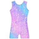 TENVDA Leotards for Girls Gymnastics One Piece Biketard（Multiple Colors）