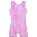 TENVDA Leotards for Girls Gymnastics One Piece Biketard（Multiple Colors）