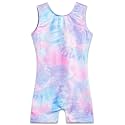 TENVDA Leotards for Girls Gymnastics One Piece Biketard（Multiple Colors）