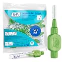 TePe Original Interdental Brush, Green, for Cleaning Teeth Gaps, 20pcs