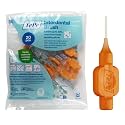 TePe Original Interdental Brush, Orange, for Cleaning Teeth Gaps, 20pcs