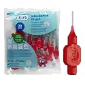 TePe Original Interdental Brush, Red, for Cleaning Teeth Gaps, 20pcs