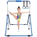 Tepemccu Gymnastics Bars, Adjustable Gymnastic Horizontal Bars for Kids