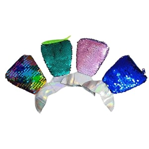 tera 13 girls gifts bag mermaid pouch for kids 4 pcs return gifts coin pouch for girls small bag your loose change keys kanjak gifts essentials organized