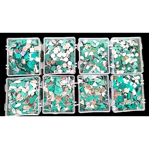 teraiya39s new 6 shape mirrors mirror kit forjeweller y making other craft work lippan artwork mud work  mandala art workembroidery work600 pcs