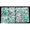 Teraiya's New 6 Shape Mirrors Mirror Kit Forjeweller Y Making |Other Craft Work |Lippan Artwork| Mud Work | Mandala Art Work|Embroidery Work(600 Pcs)