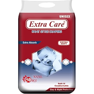 teri beri extra care pant style baby diapers 50 count 3xl